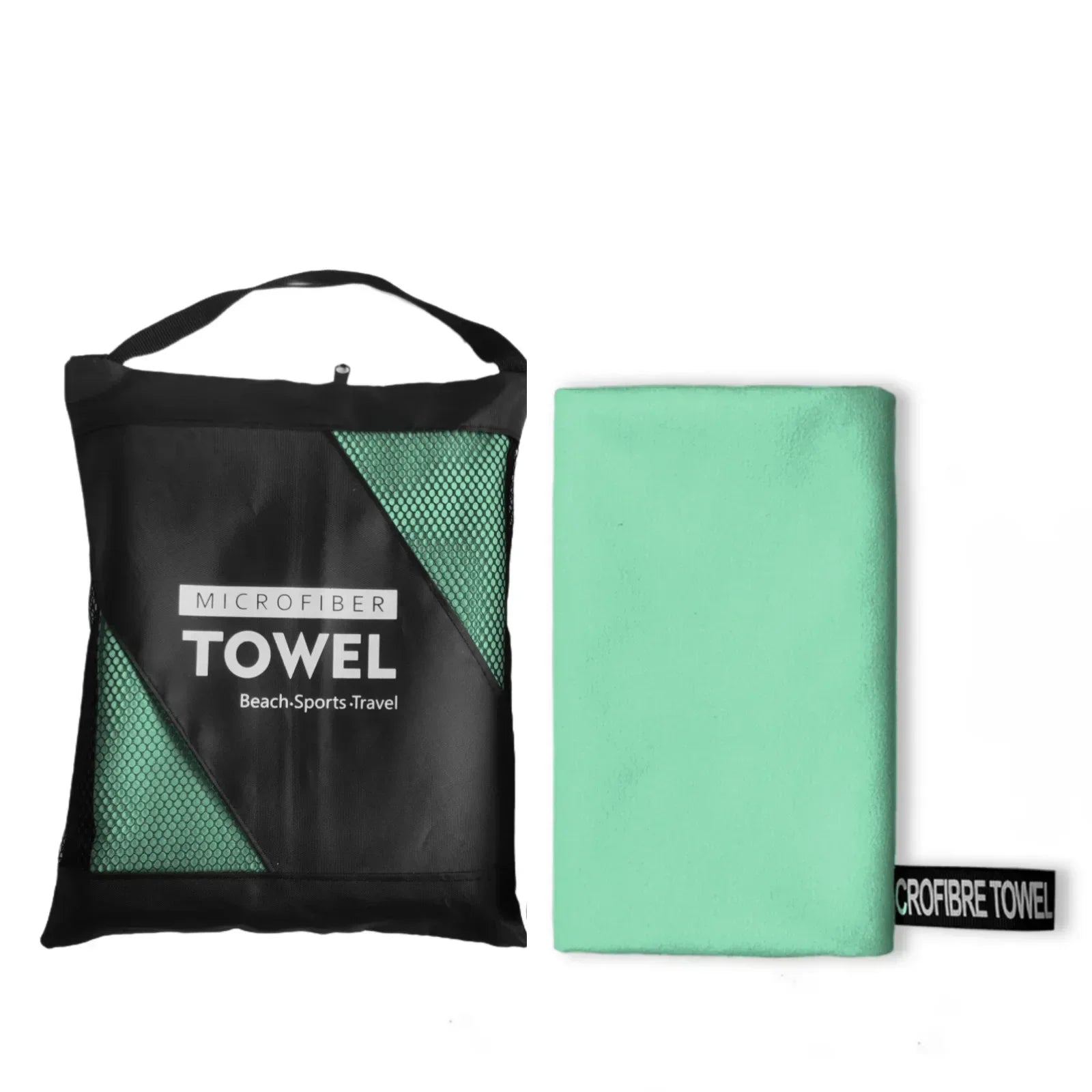 Microfiber Towel Perfect Travel & Gym & Camping Towel. Quick Dry - Super Absorbent - Ultra Compact - Lightweight Swimming Towels