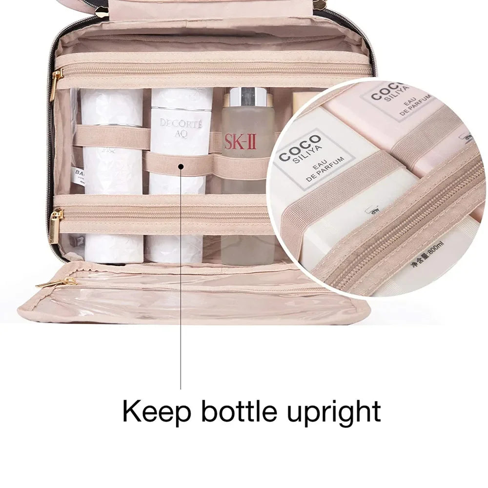 Designer Hanging Travel Toiletry Bag LUXLIFE BRANDS