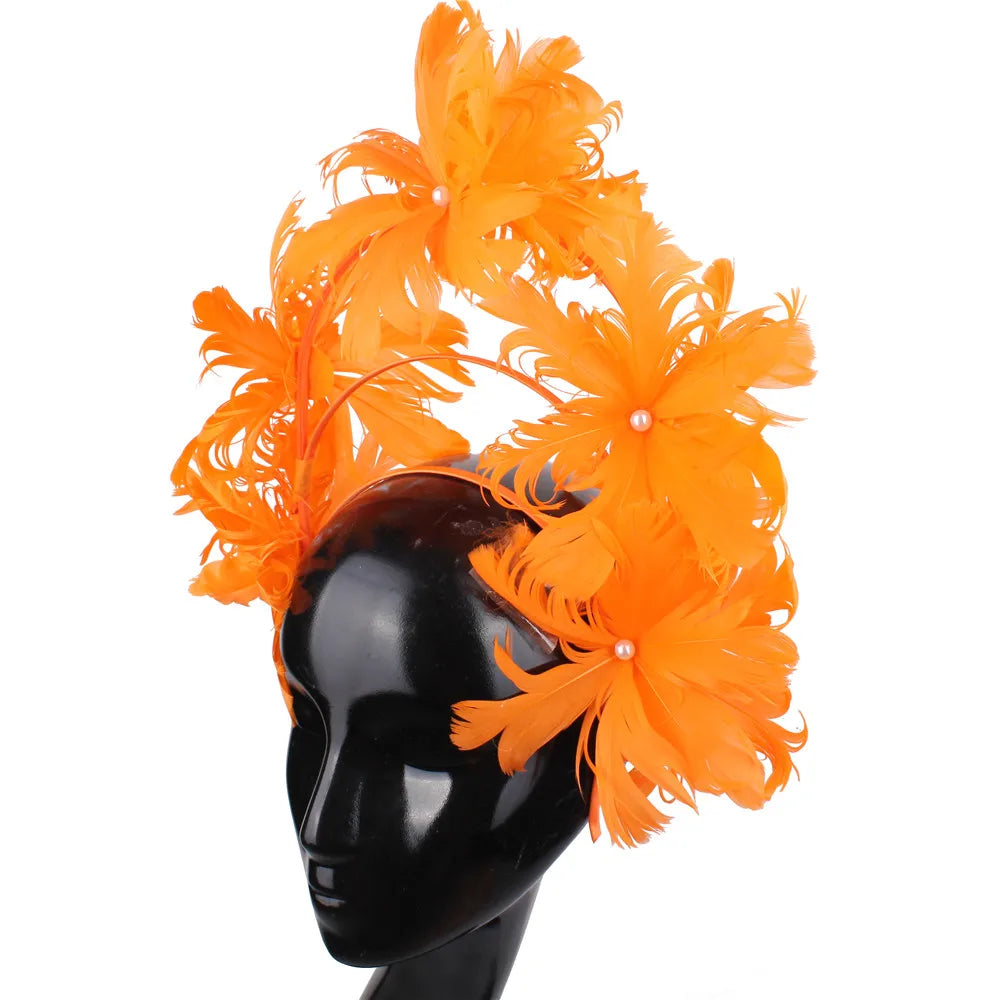 Feather Flower Headdress