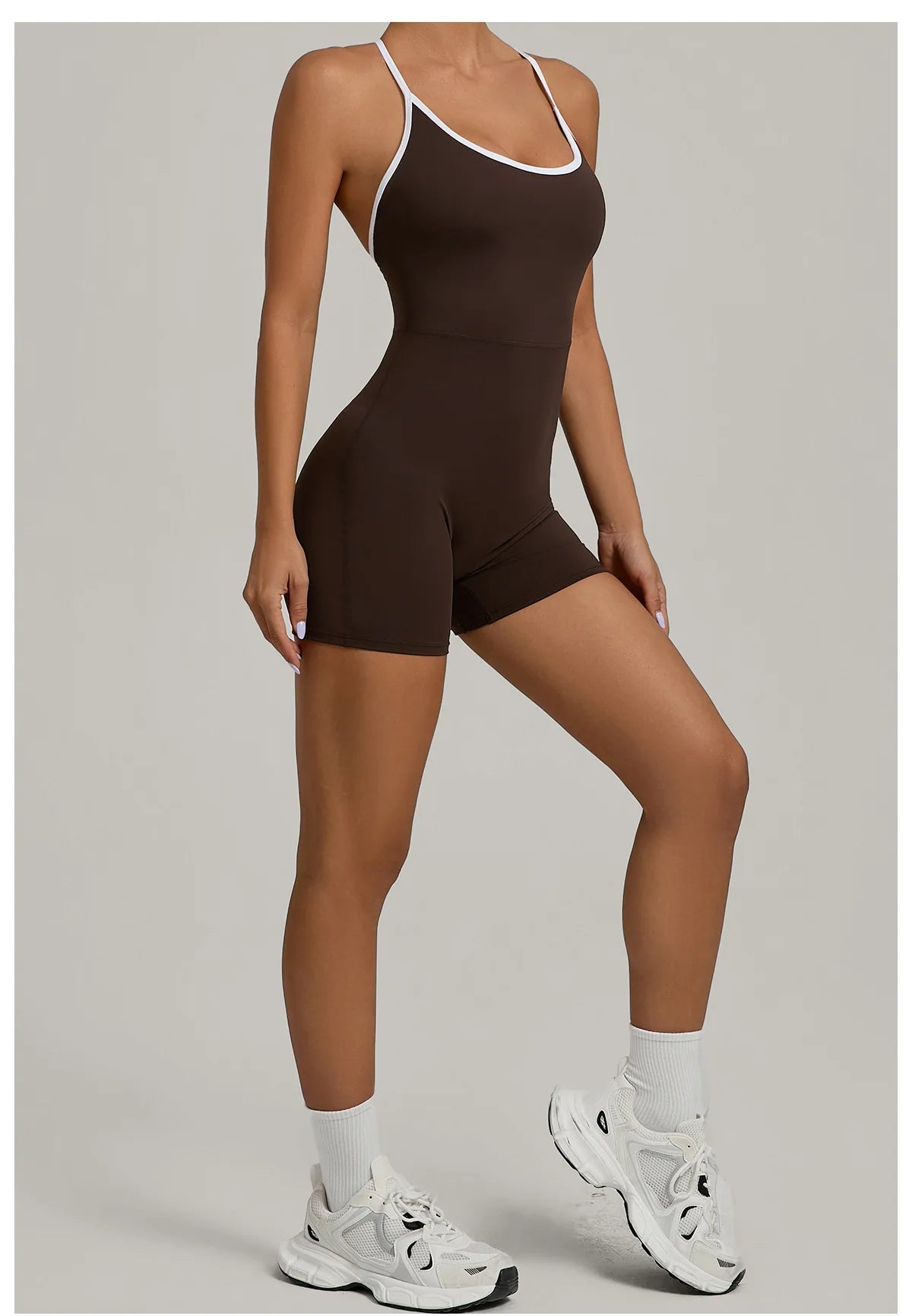 Workout Jumpsuit Sports Overalls Women Rompers Gym Clothing Running Bodysuits Fitness Suits Gym Tracksuit Sportswear Yoga Set