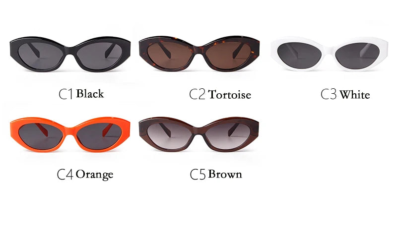 SORVINO 2025 Small Oval Women's Retro Brand Designer Glasses Outdoor Fashion Travel Goggles UV400 Men's and Women's Sunglasses