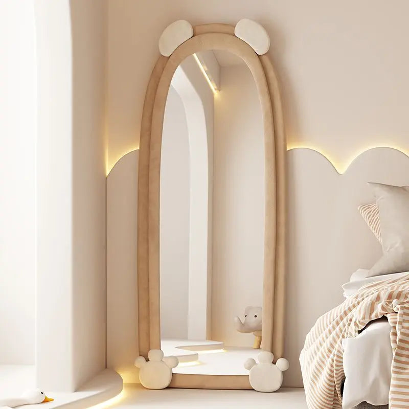 Cute Luxury Decorative Mirrors Full Length Nordic Girls Floor Decorative Mirrors Bedroom Long Espelhos Decorativos Home Decor