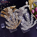 YouLaPan HP425 Bridal Headband Wedding Crowns Bride Tiara and Headdress Women Headpiece Hair Accessories Pageant Head Jewelry LUXLIFE BRANDS
