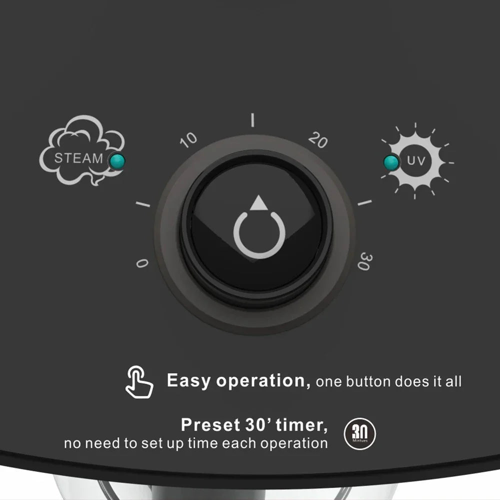 Professional Facial Steamer Warm Mist Humidifier LUXLIFE BRANDS