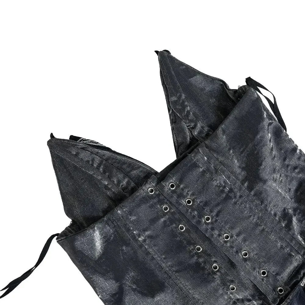 Hot Sale Dark Fallen Angel Costume Halloween Cosplay Fancy Dress with Wings - LUXLIFE BRANDS