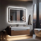 LED Makeup Mirror Wall Mounted LUXLIFE BRANDS