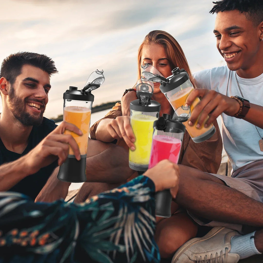 Healthy Living Portable Blender 20oz USB With 6 Blades