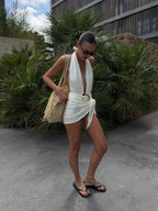 Tahiti Swim Monokini & Sarong Set Luxlife Brands