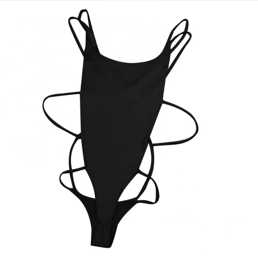 Push Up High Waist One Piece Swimsuit Luxlife Brands