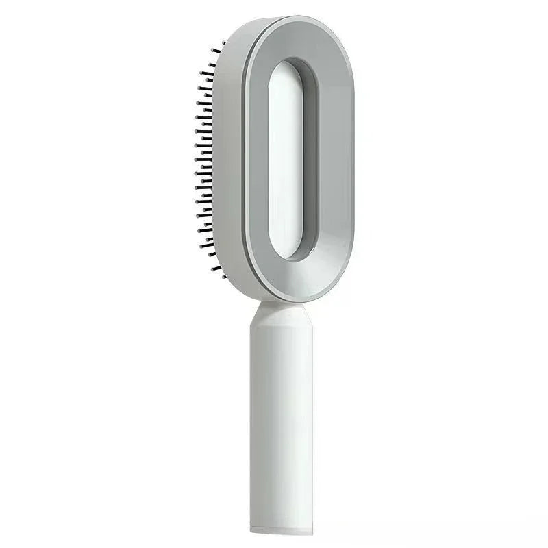 Self Cleaning Hairbrush Women Hair Brush One-key Cleaning Hair Loss Airbag Scalp Massage Comb Anti-Static Hairbrush LUXLIFE BRANDS