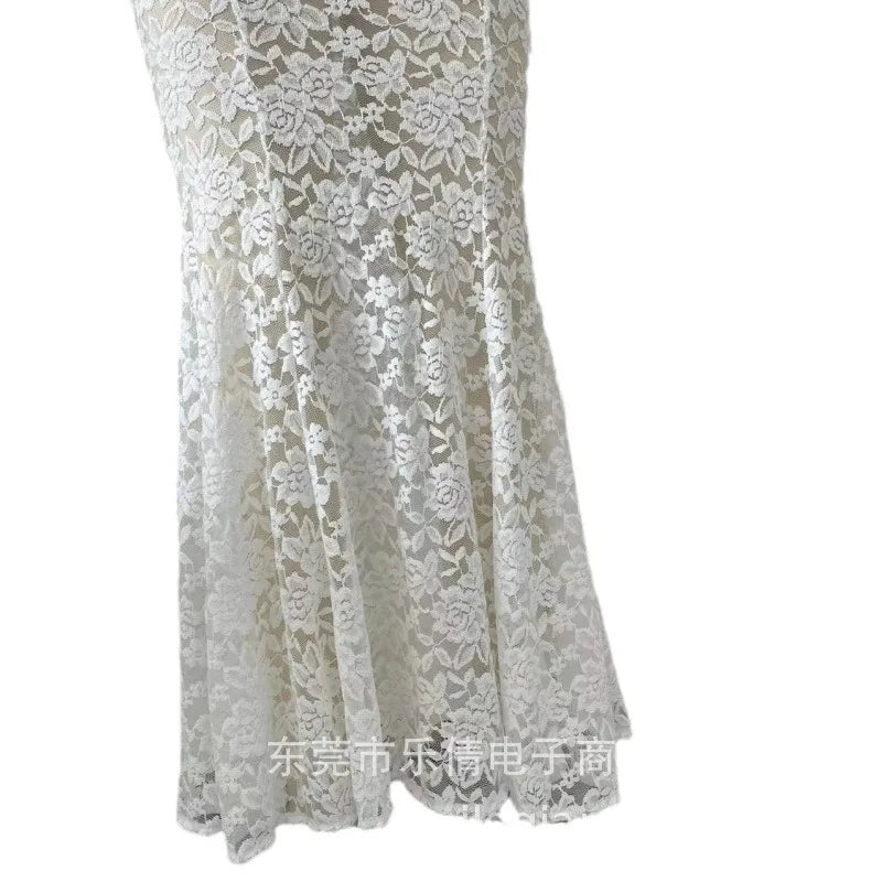 Monaco Lace Bikini & Skirt Set