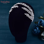 YouLaPan HP496 Fashion Woman Headband Rhinestone Bridal Headpiece Wedding Hair Accessories Bride Tiara Pageant Headdresses LUXLIFE BRANDS