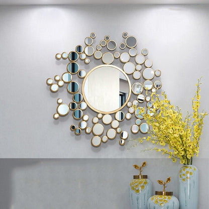 Irregular Aesthetic Decorative Mirror Living Room Large Wall Mirror Home Design Luxury Custom-made Miroir Chambre Wall Decor