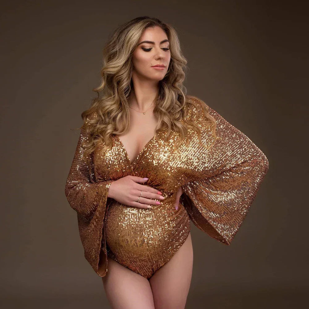 Maternity Photoshoot Bodysuit Luxlife Brands