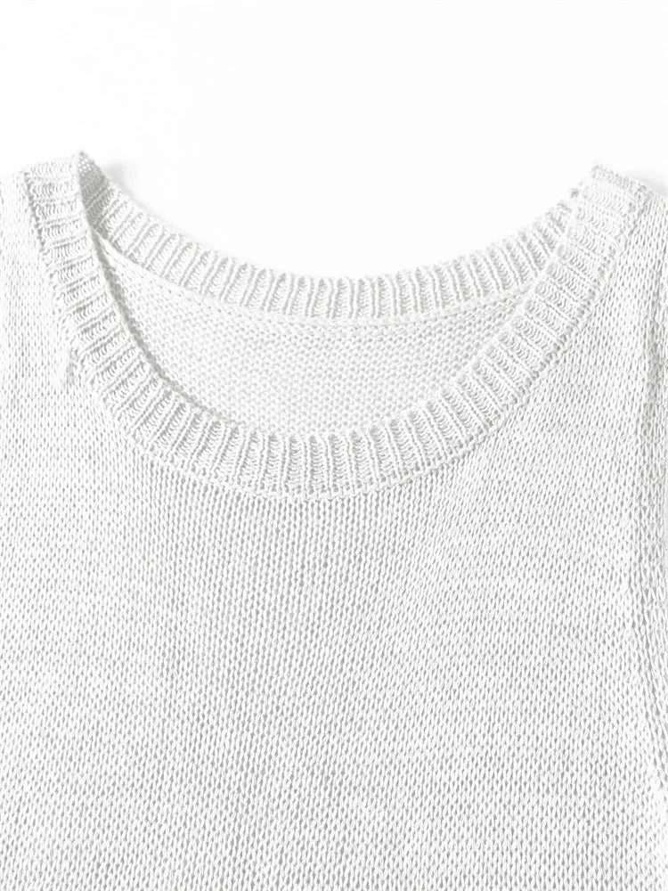 Women Sexy Knit See-through Shiny Top Half Long Skirt Set 2025 Summer Beachwear Swimsuit Cover Up 2 Piece Party Club Outfit K68 Luxlife Brands