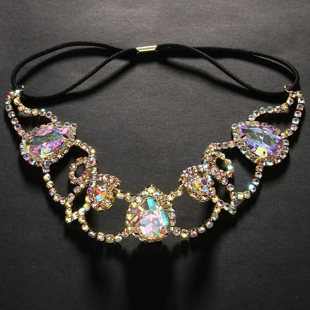 AB Rhinestone Leg/Thigh Chain Jewelry
