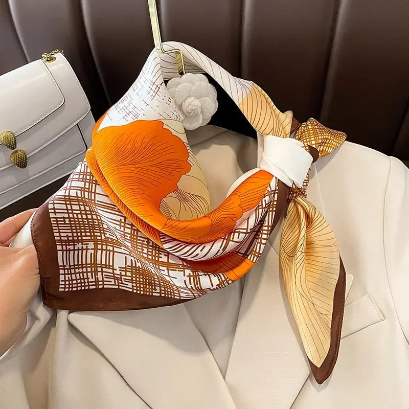 Saturday Afternoon Silk Square Scarf