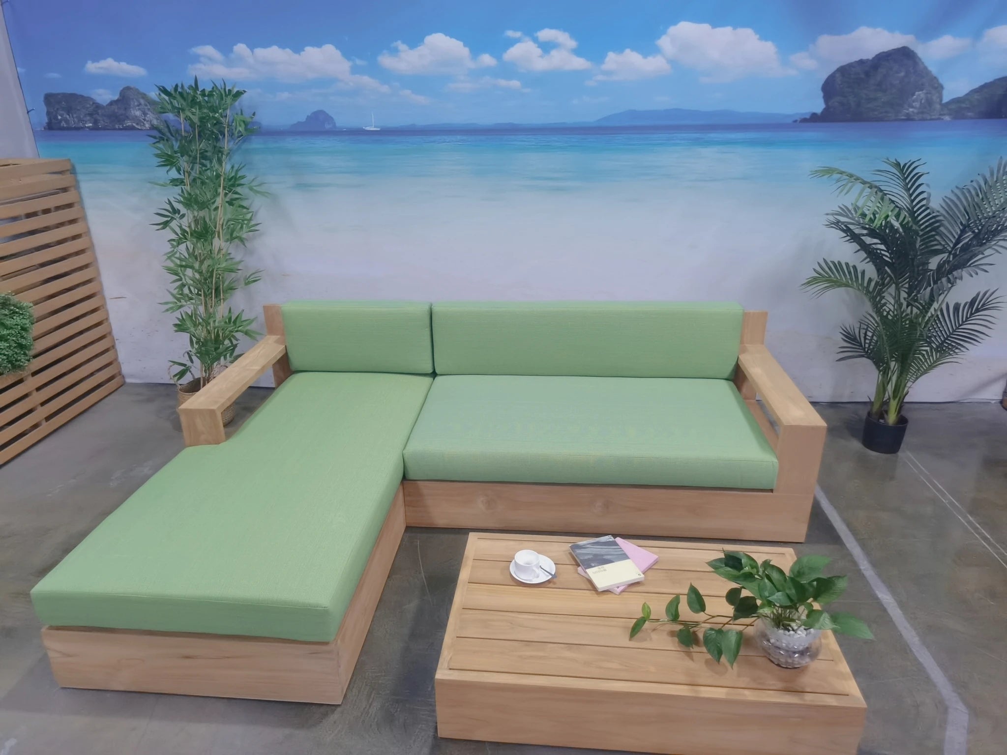 Garden Furniture Deep Seating Patio Set Sun Lounger Outdoor Furniture Daybed