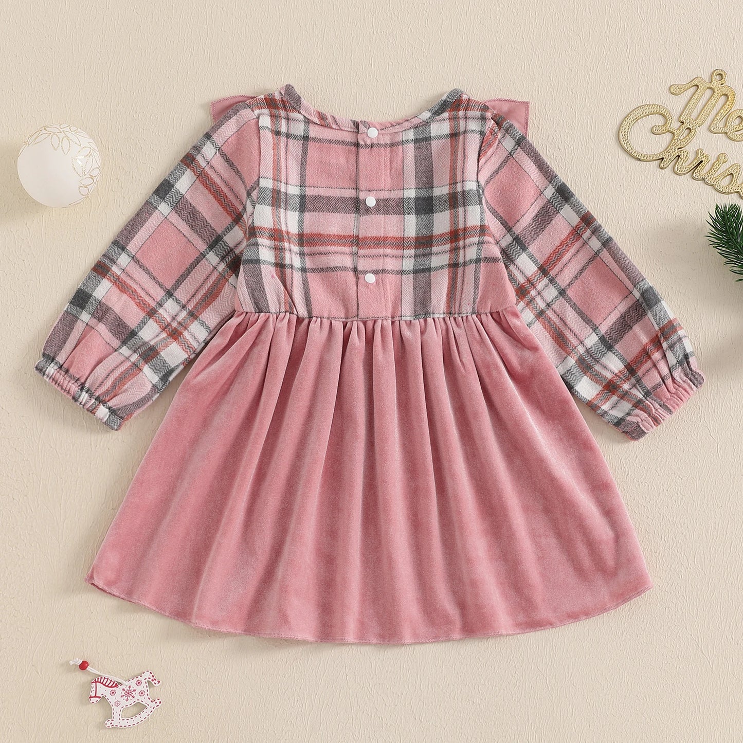 LUX KIDS 1-4Years Christmas Dress