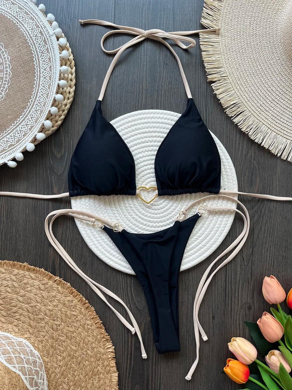 Blazin Brazilian Thong Swimwear