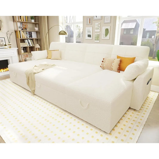 LUXHOME Sleeper Sofa