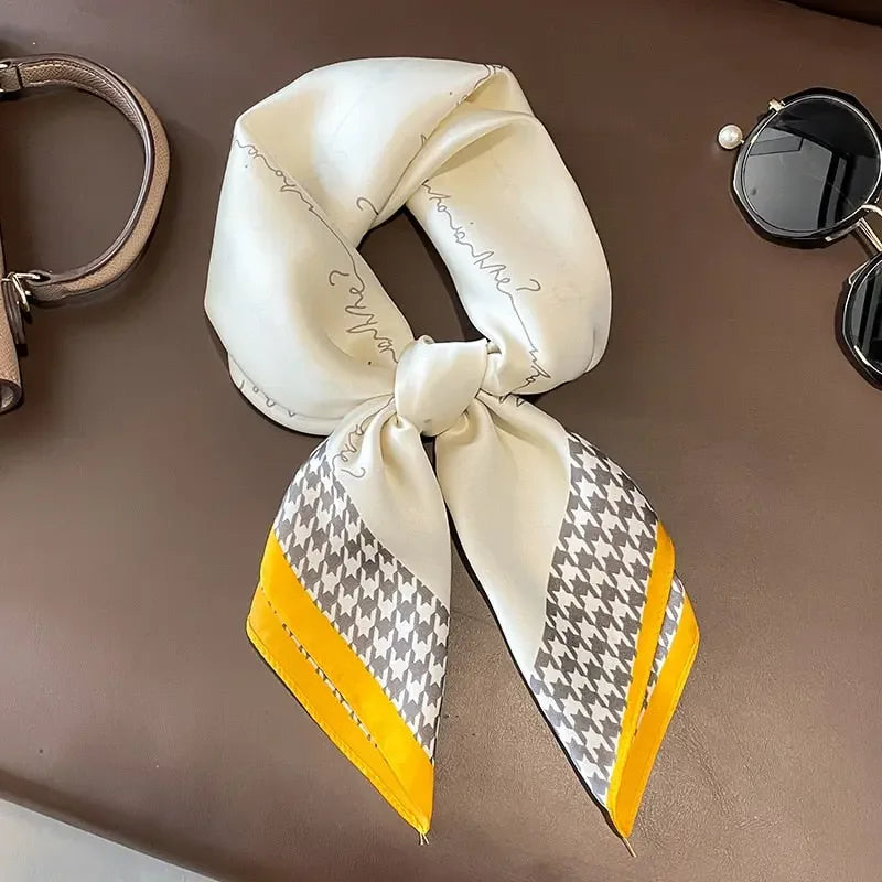 Saturday Afternoon Silk Square Scarf