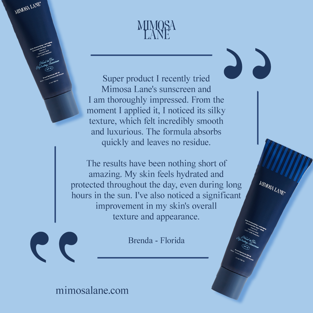 Head-to-Toe Hydrating Sunscreen for Face and Body