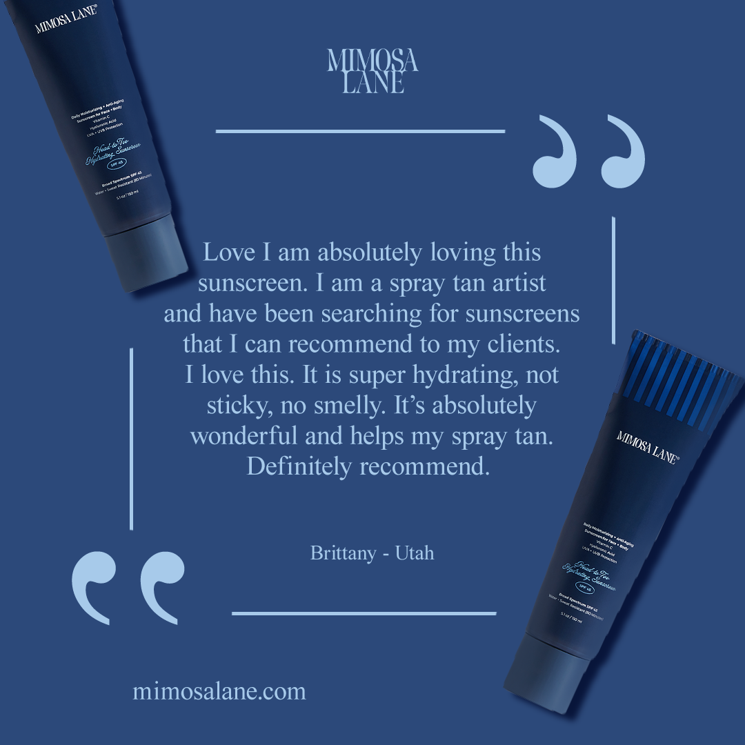 Head-to-Toe Hydrating Sunscreen for Face and Body