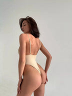 European and American solid color matching hot girl summer women's camisole with tight fitting jumpsuit Luxlife Brands