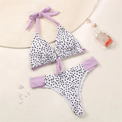 Polka Dot Bikini Set