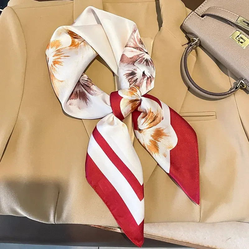 Saturday Afternoon Silk Square Scarf