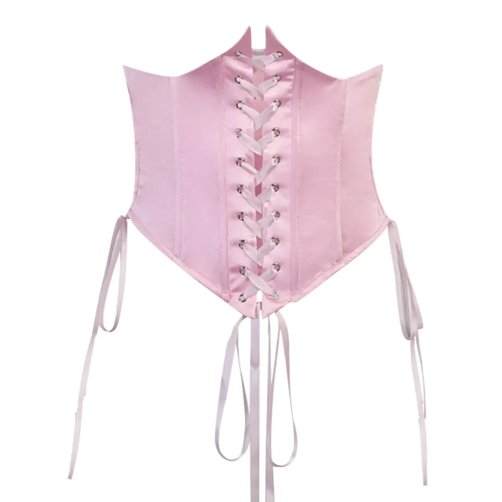 Fairy Pink Chiffon Corset Mini Dress