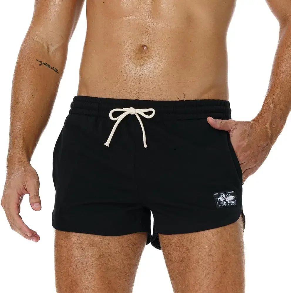 AIMPACT Casual Running Jogger Split Shorts Classic Comfortable Unisex Gym French Terry Custom Logo Mens Sweat Shorts LUXLIFE BRANDS