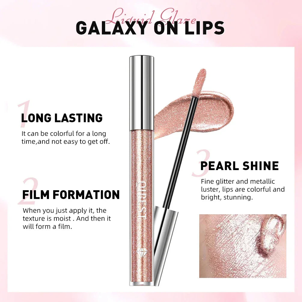 Pearl Shimmer Liquid Lip Gloss LUXLIFE BRANDS