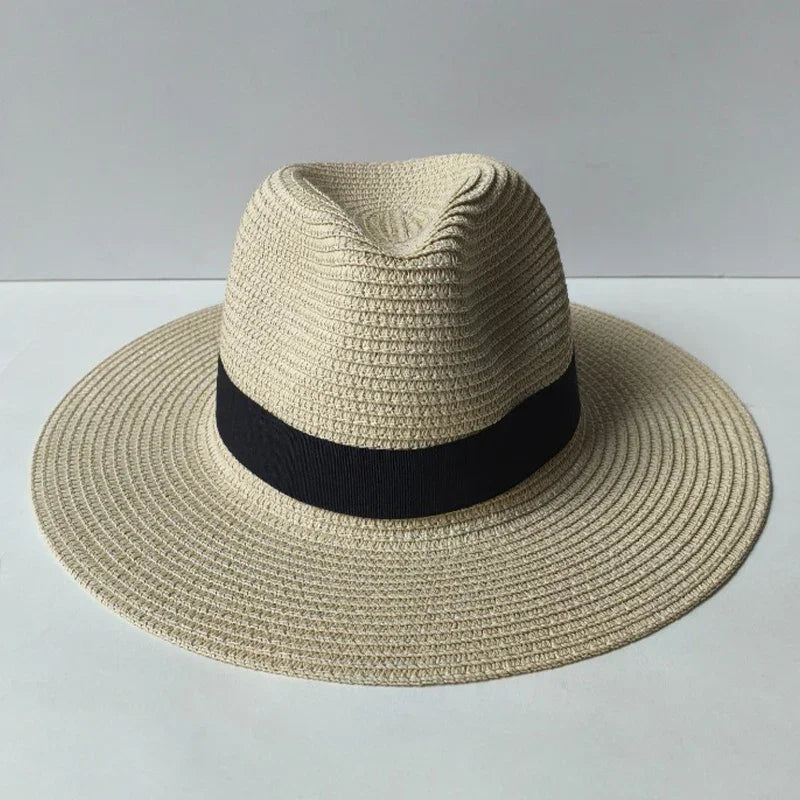 Handmade Vintage Curled Wide Brim Sun Hat