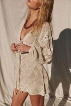 Bali Knit Beach Mini Dress Luxlife Brands