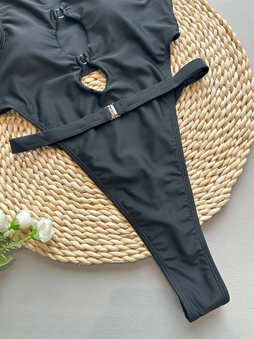 LUX Bold Black Monokini