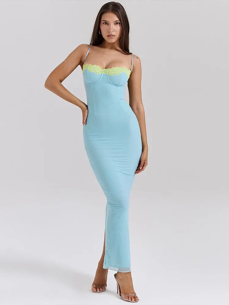 Mariah Bodycon Maxi Dress Luxlife Brands