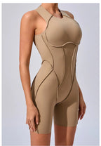 Sports Overalls Padding Sporty Jumpsuit Sportswear Woman Gym Clothing Suit for Fitness Women Bodysuit Luxlife Brands