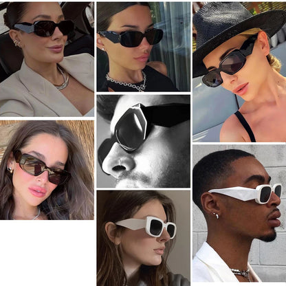 CRIXALIS Fashion Rectangle Polarized Sunglasses Women Luxury Brand Designer Sun Glasses Ladies Retro Shades Female UV Protection