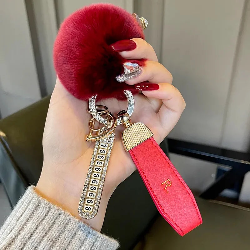 LUX Fur Keychain LUXLIFE BRANDS