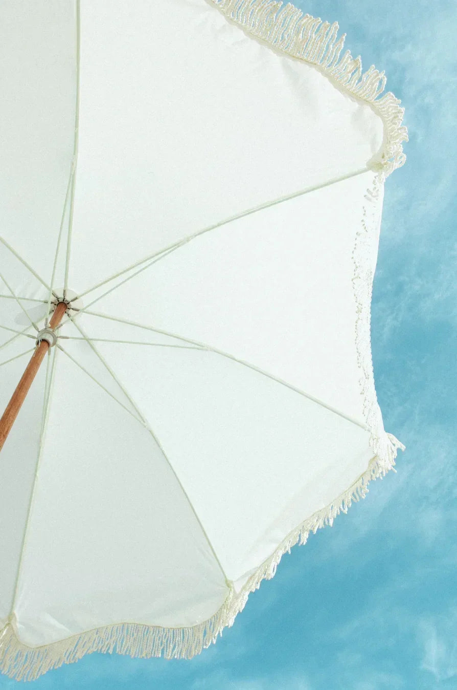Portable BohoFringe Beach Umbrella