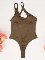 Cut Out Bathing Suit One Piece Swimsuit Sexy Monokini Thong Swimwear Woman 2025 New Bodysuit Swim Bathers Beachwear Maillot Luxlife Brands