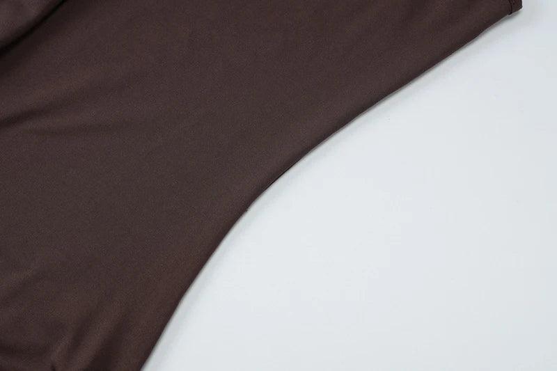 Melissa Draped & Ruched Mini Dress