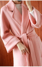 Women’s Cashmere Wool Coat LUXLIFE BRANDS