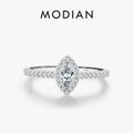 LUX Marquise Cut CZ Ring 925 Sterling Silver