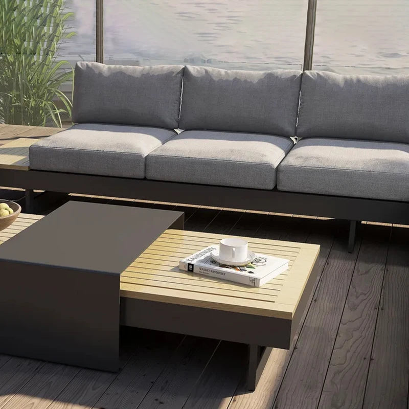 Garden Furniture Deep Seating Patio Set Sun Lounger Outdoor Furniture Daybed