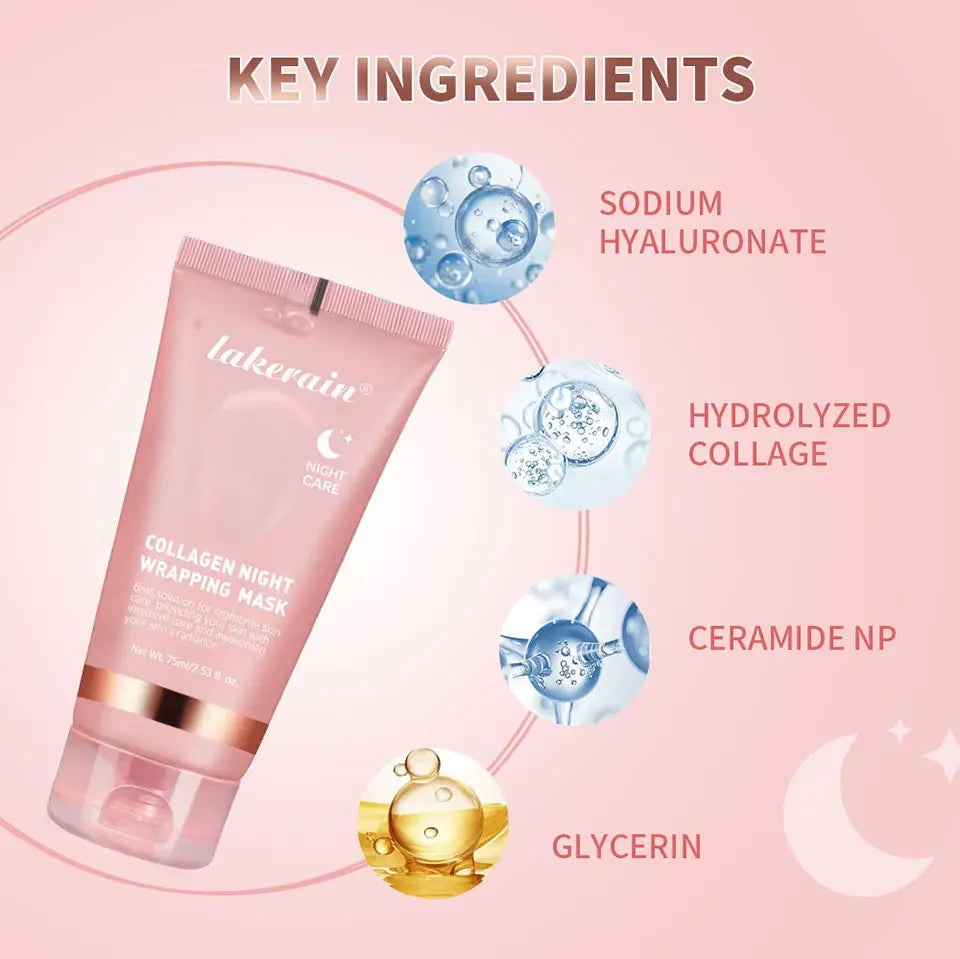 Glow + Hydrate Collagen Night Mask Luxlife Brands