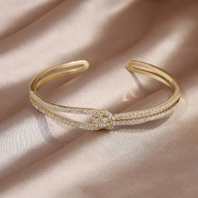 LUX 14K Designer Adjustable Bracelet