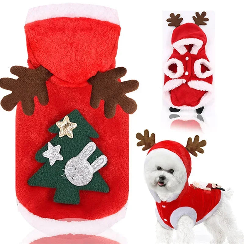 Christmas Pet Clothes LUXLIFE BRANDS